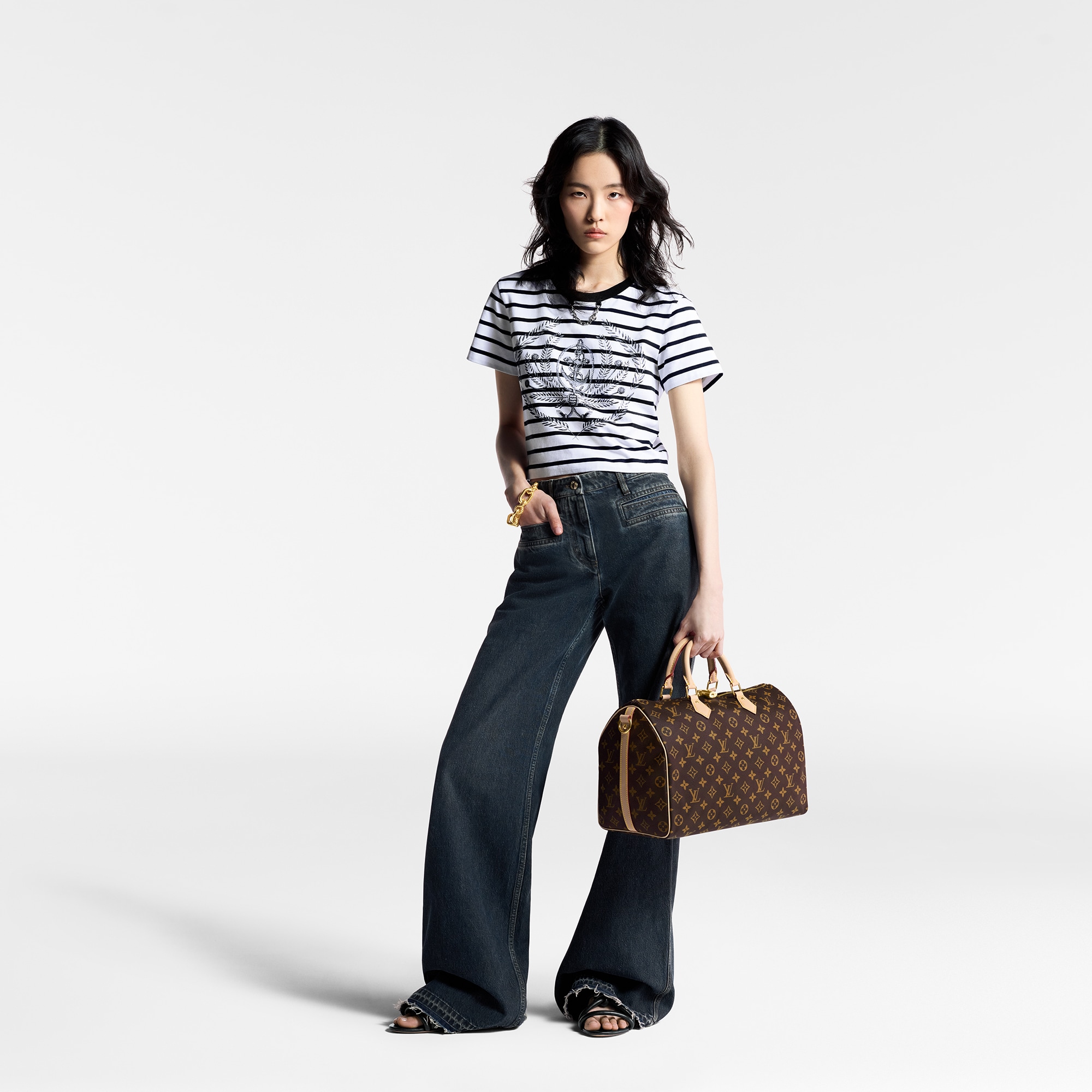 Speedy Bandoulière 35 Bag - Luxury Monogram Canvas Brown | LOUIS